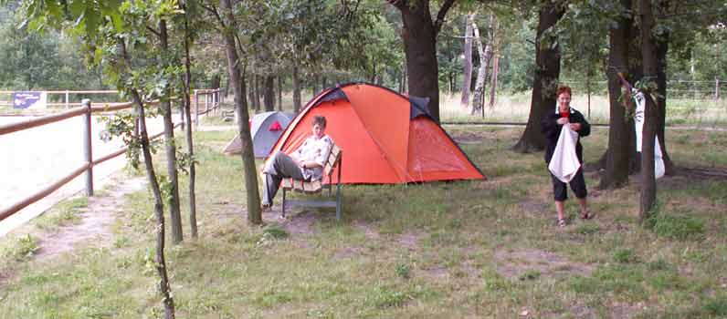 Zelten am Partwitzer Hof